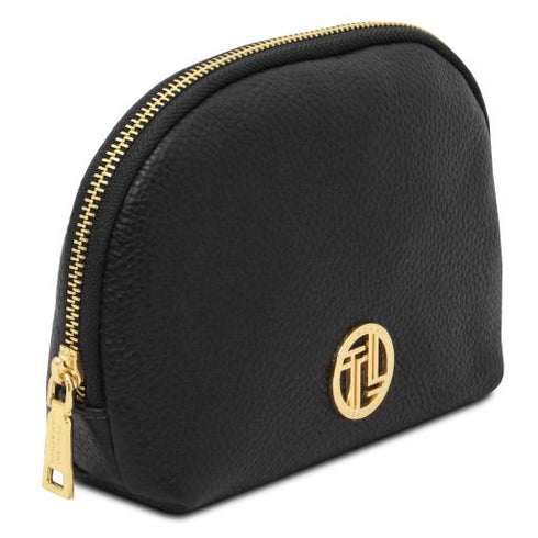Vera - Soft leather toiletry case